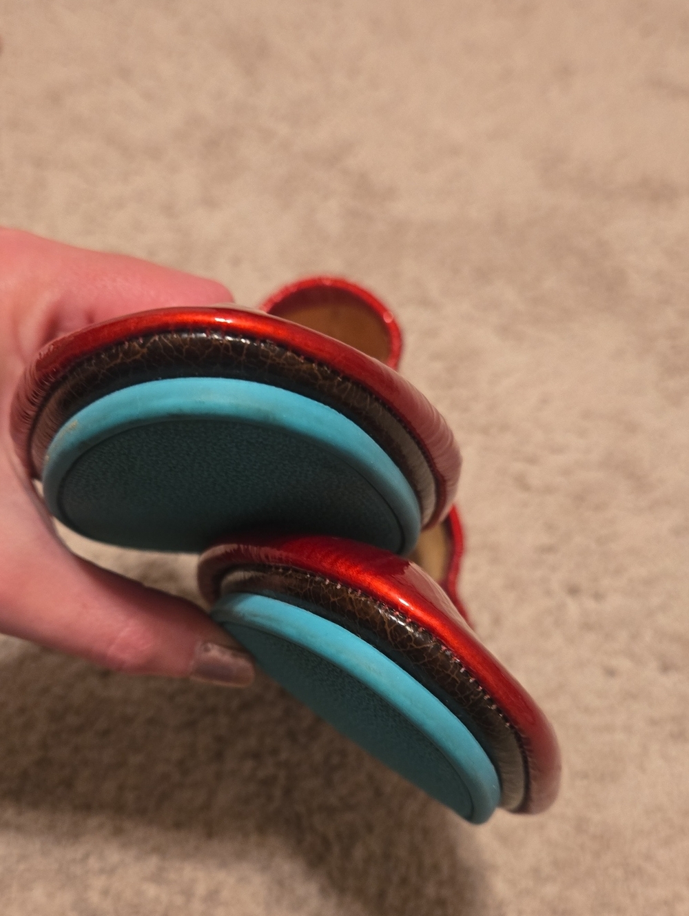 Tieks - Red Diamond - Picture 4 of 4
